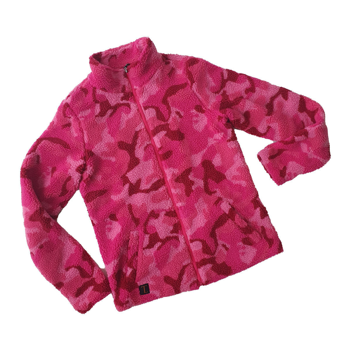 Ladies pink camo jacket best sale